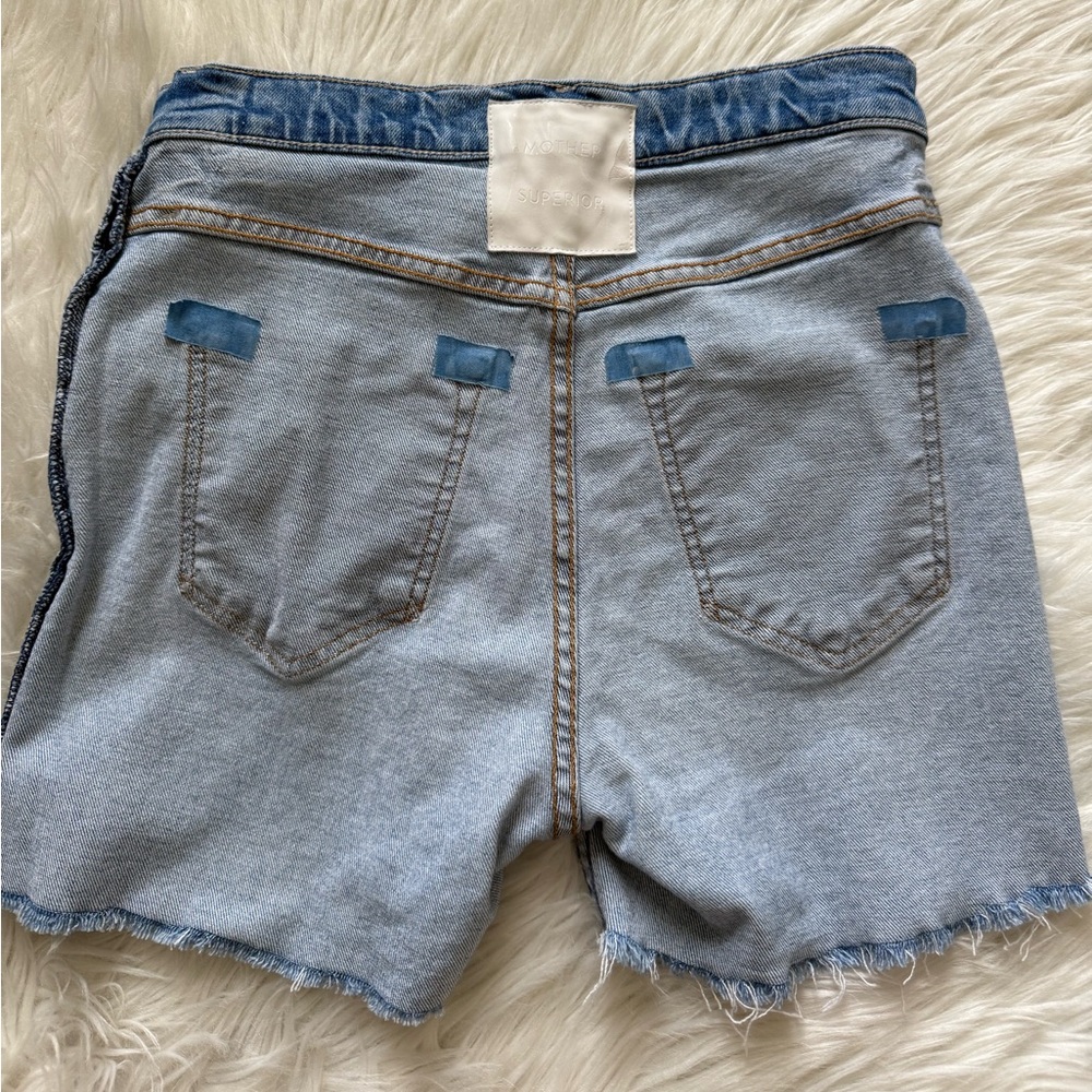 MOTHER "The Tomcat" Jean Shorts Size 26 - Picture 16 of 16